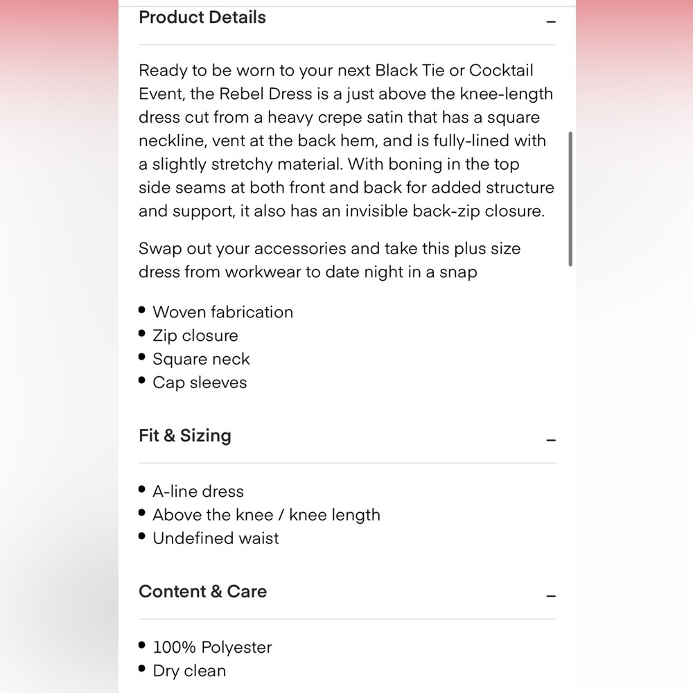 NWT Mimine AG black knee length Rebel cocktail dress with exaggerated shoulders - Picture 7 of 7